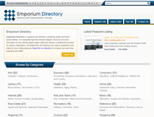 Tablet Screenshot of emporium-directory.com